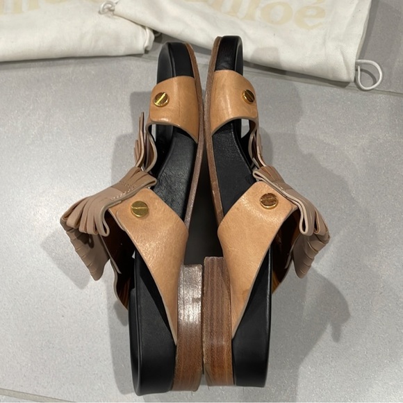 Chloé leather slides - Picture 7 of 7